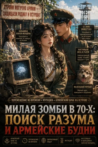 Обложка Милая зомби в 70-х: Поиск разума и армейские будни