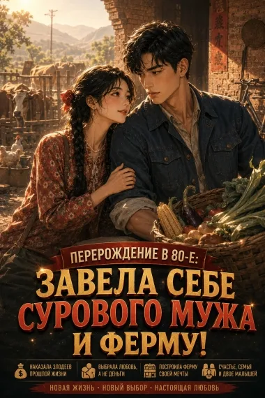Обложка Перерождение в 80-е: Завела себе сурового мужа и ферму!
